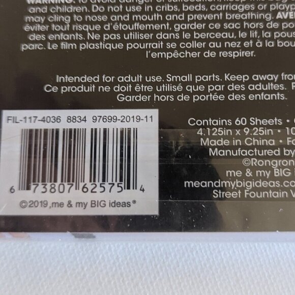 NWT Happy Planner Rong Rong 'Make It Happen' 60 Classic Half Sheet Paper Fashion - Picture 7 of 7